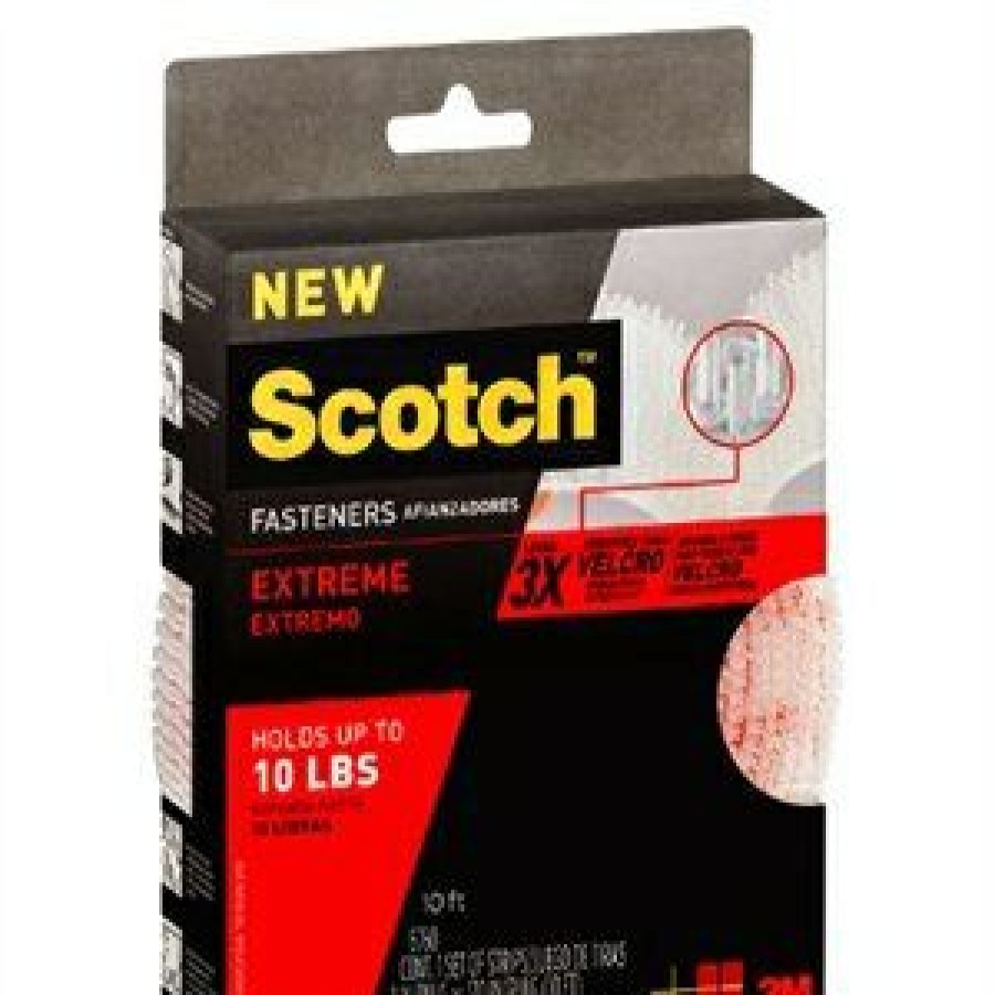 Hardware * | Fastener, Reclosable, Clear, 1-In. X 10-Ft. Scotch Premium Product