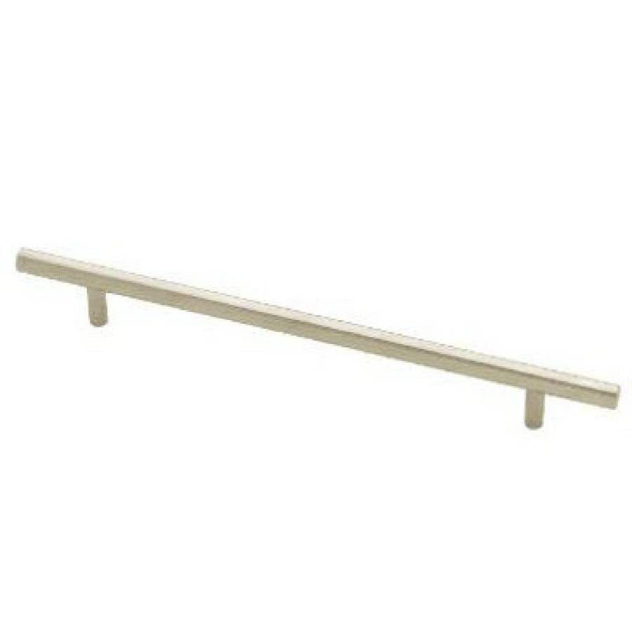 Hardware * | Flat End Bar Cabinet Pull, Stainless Steel, 8-13/16-In. Liberty Hardware Excellent Quality