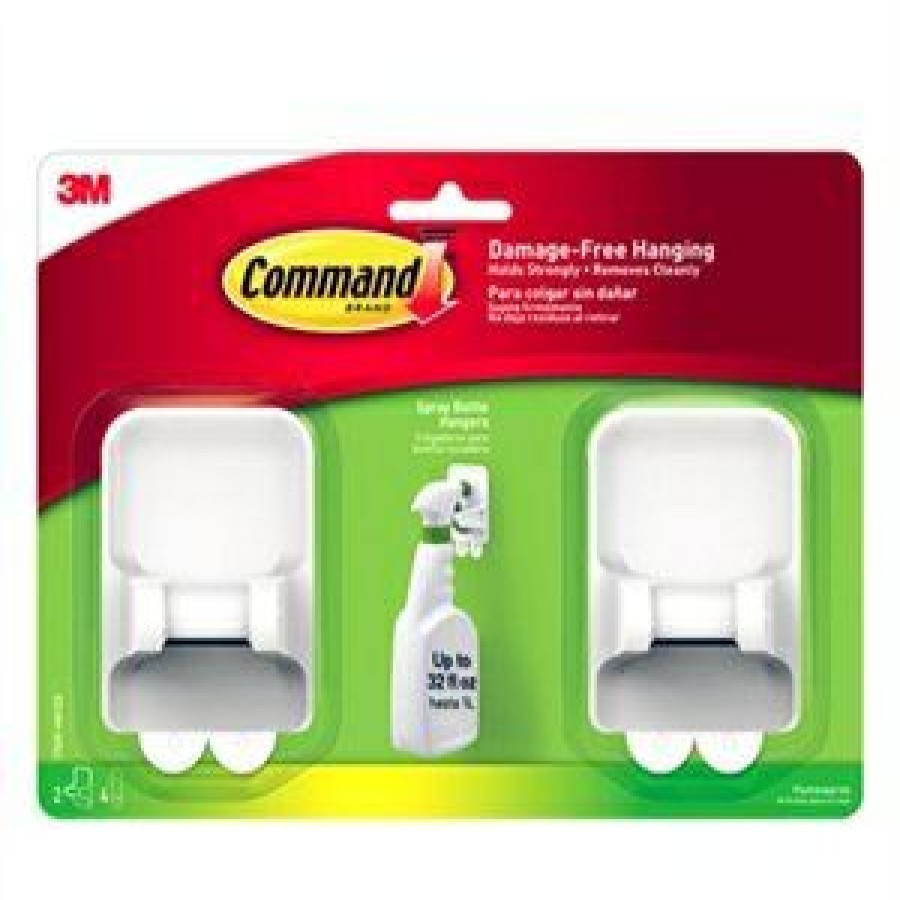 Hardware * | Spray Bottle Hanger, 2-Pk. Command Hot Selling