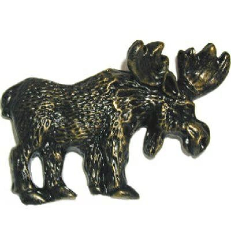 Hardware * | Cabinet Pull, Moose, Bronzed Black Sierra Lifestyles Hot Selling