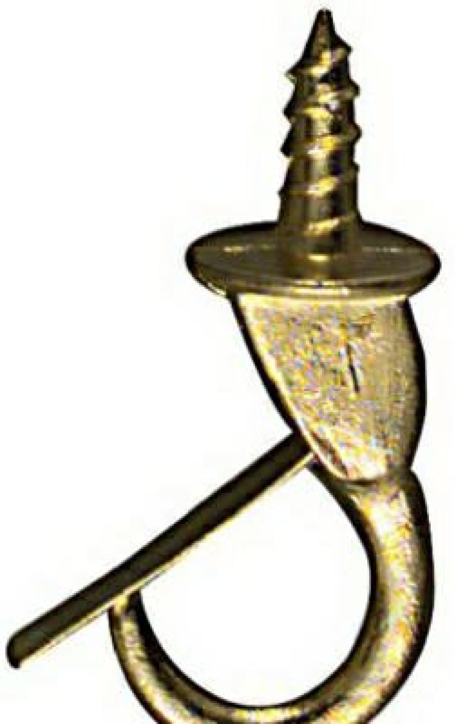 Hardware * | Safety Cup Hook, Brass, 7/8-In., 2-Pk. National Hardware On Sale