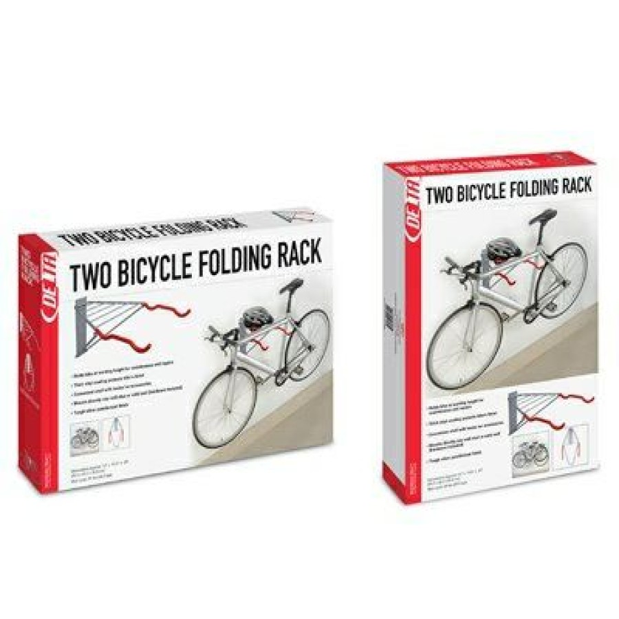 Hardware * | 2-Bike Folding Wall Rack Delta Cheaper