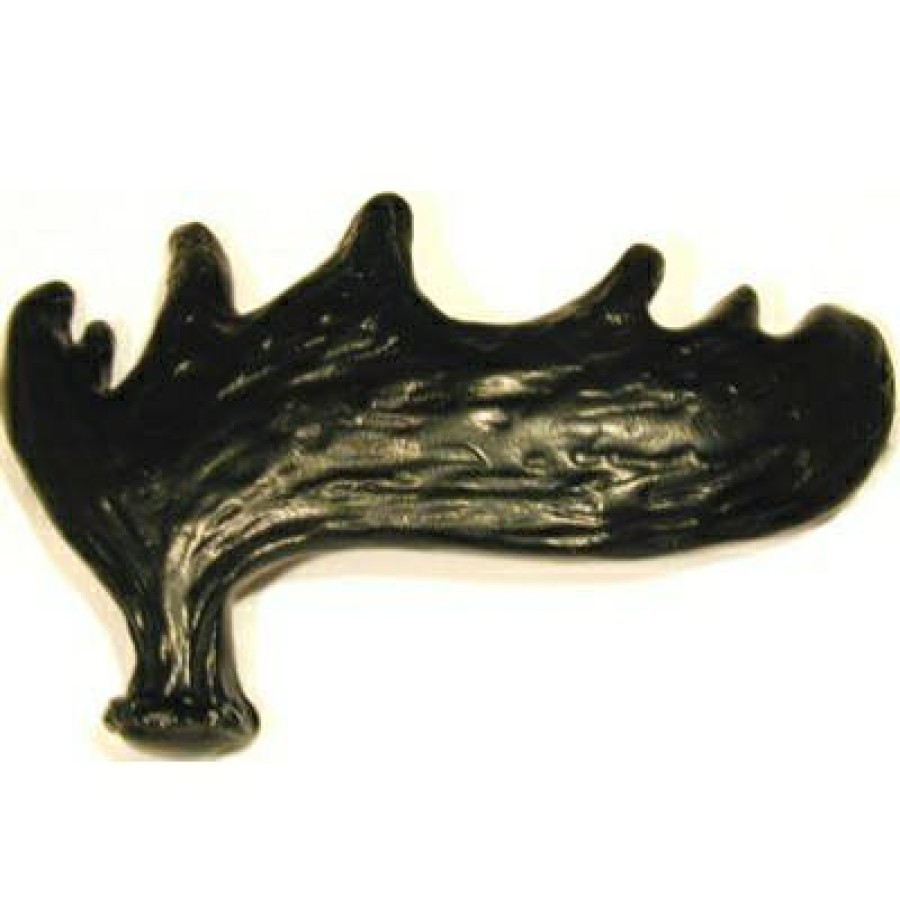 Hardware * | Cabinet Pull, Moose Paddle, Right Facing, Black Sierra Lifestyles Promotions