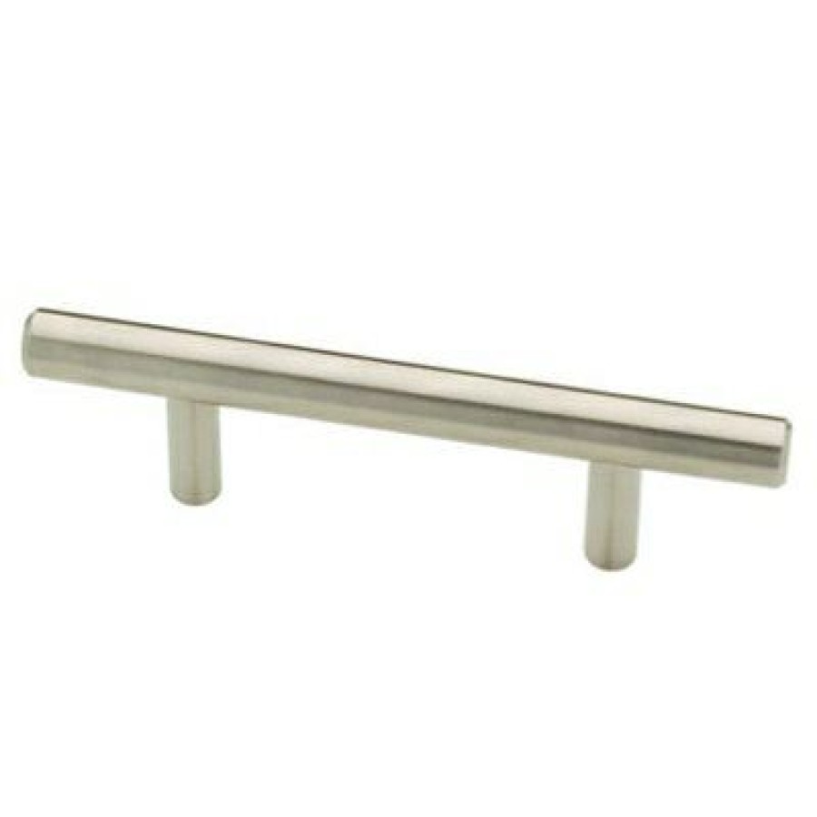 Hardware * | Cabinet Bar Pull, Stainless Steel, 3-In. Liberty Hardware New Products