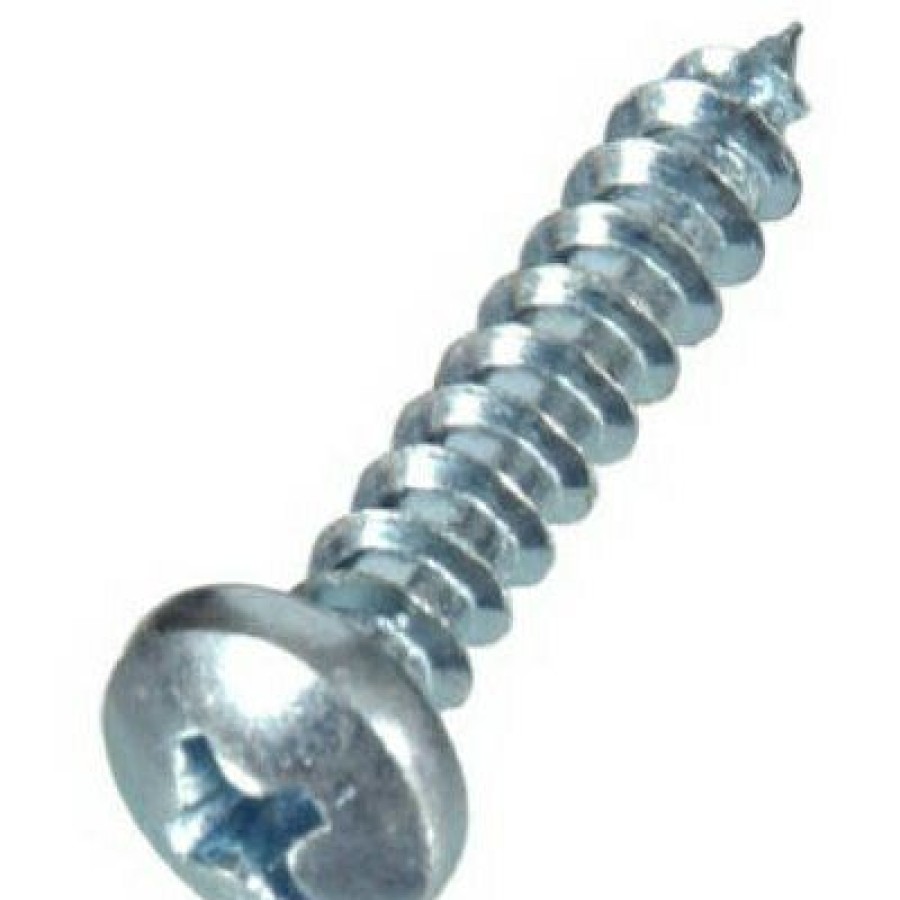 Hardware * | Sheet Metal Screws, Phillips Pan Head, Zinc, #10 X 1-1/2-In., 100-Pk. Hillman New Products