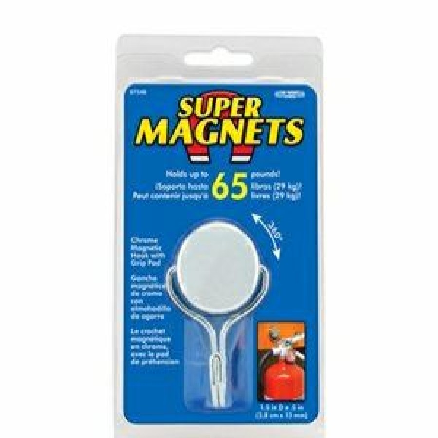 Hardware * | Magnetic Swivel Hook, 1.5 X 3 X 5-In. Master Magnetics Absolute Quality