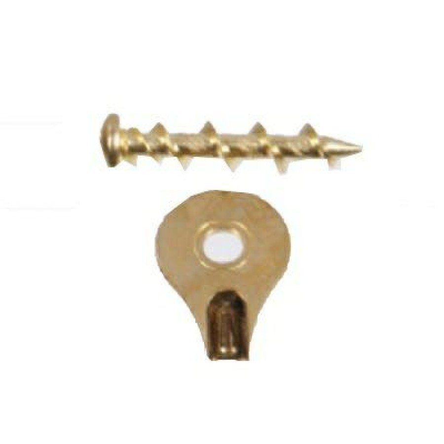 Hardware * | Wall Dog Hanger, Brass, 3-Pk. Hillman At The Best Price