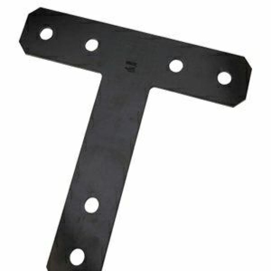 Hardware * | T-Plate, Black, 12 X 12-In. National Hardware Original Model