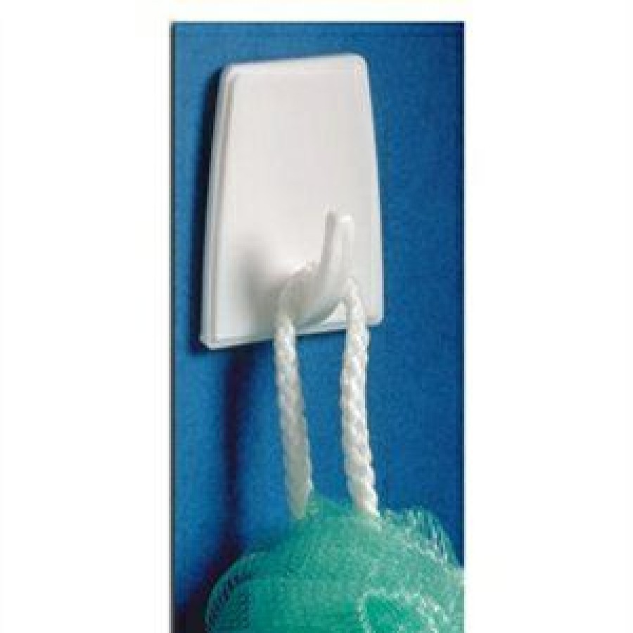 Hardware * | Peel-N-Stick Closet Hook, White, Large Promotion