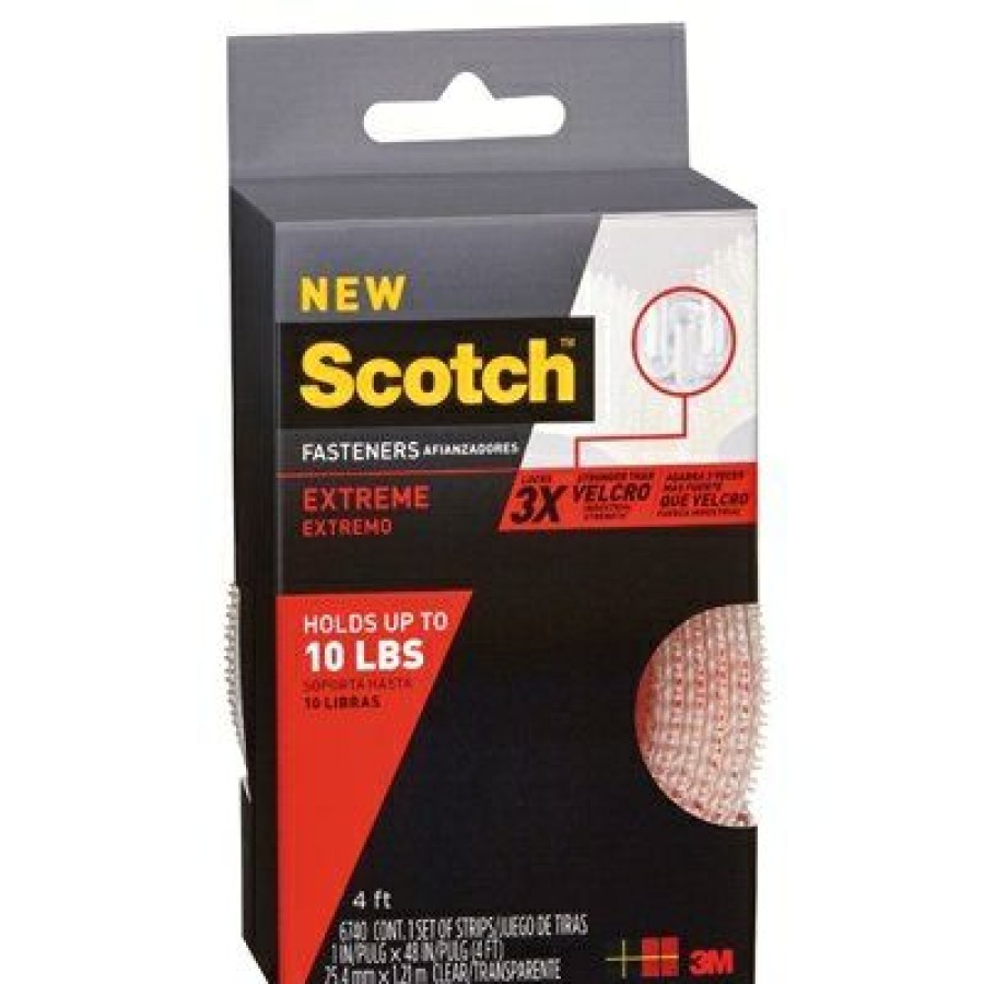 Hardware * | Extreme Fasteners, Clear, 1-In. X 4-Ft. Scotch Cheaper