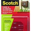 Hardware * | Scotch Sign Mounting Strips, 1 X 3-In. 3M Trend Model