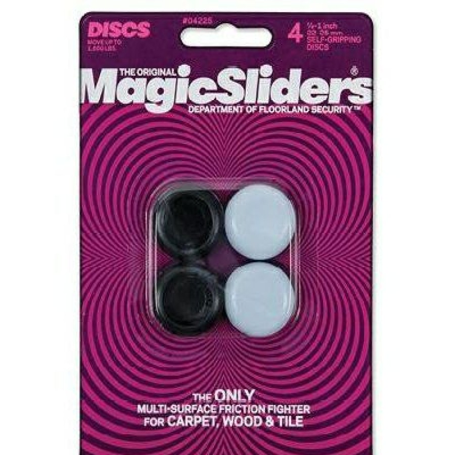 Hardware * | Surface Protectors, Chair & Table Grips, 7/8 X 1-In., 4-Pk. Magic Sliders Discount