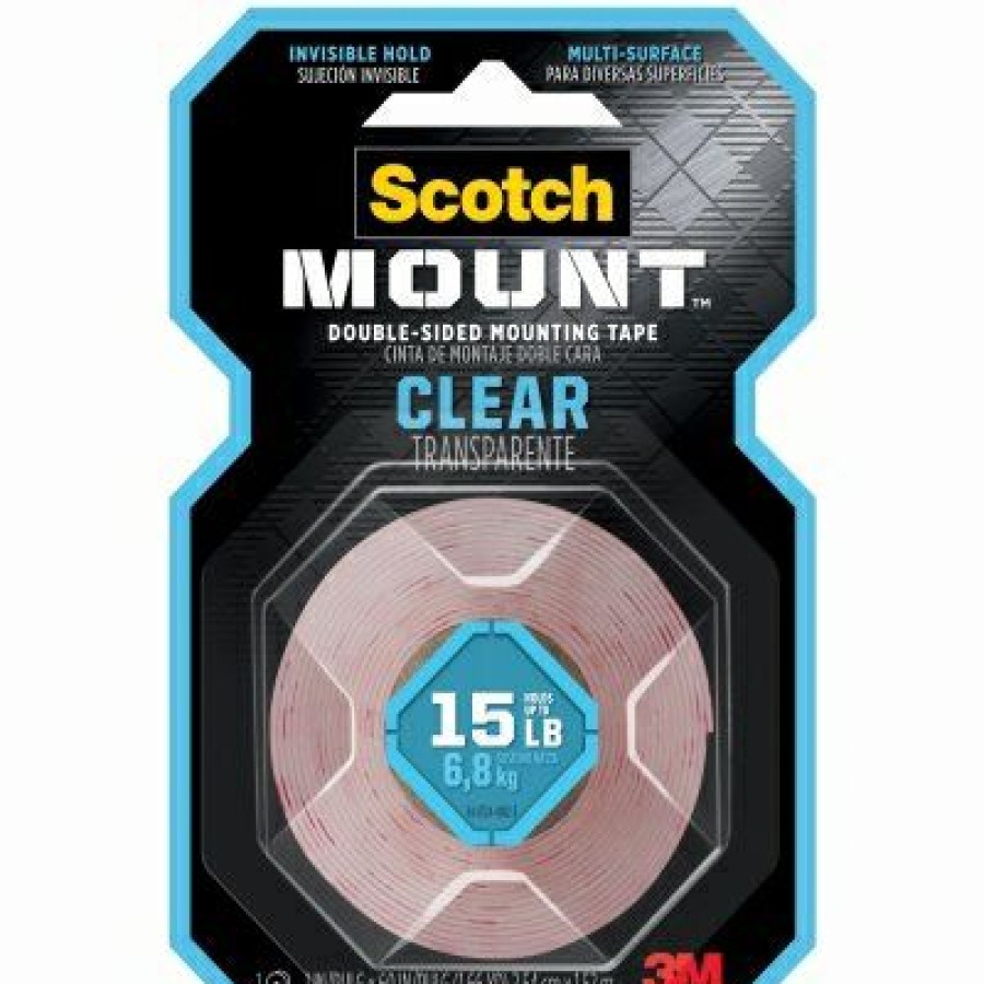 Hardware * | Double-Sided Mounting Tape, Clear, 1 X 60-In. Scotch Exclusive Design