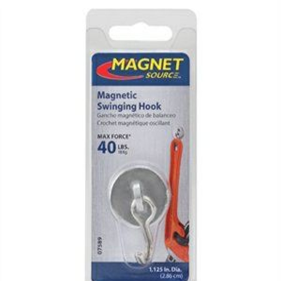 Hardware * | Swing Hook With Magnetic Base Master Magnetics Exactly Discount