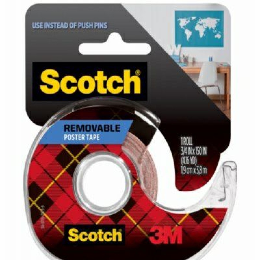 Hardware * | Wallsaver Removable Poster Tape, 3/4 X 150-In. Scotch Premium Product