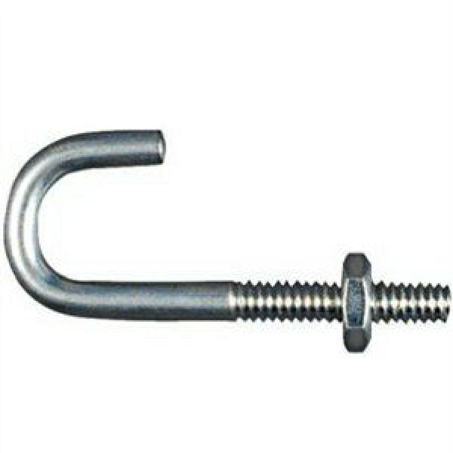 Hardware * | J-Bolt, Zinc, 3/16 X 1-7/8-In. National Hardware Discount