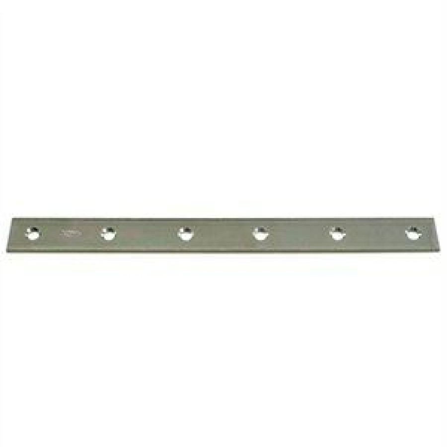 Hardware * | 12 X 1-1/8-In. Zinc Mending Plate National Hardware The Varied Pattern