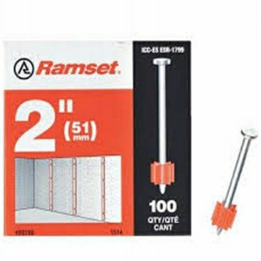 Hardware * | Drive Pin, .300 X 2-In., 100-Pk. Ramset Offering Discounts