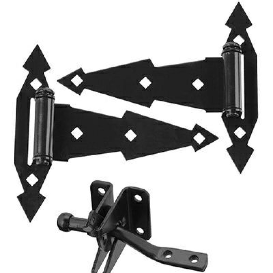 Hardware * | Gate Hardware Kit, Black National Hardware Fascinating Model