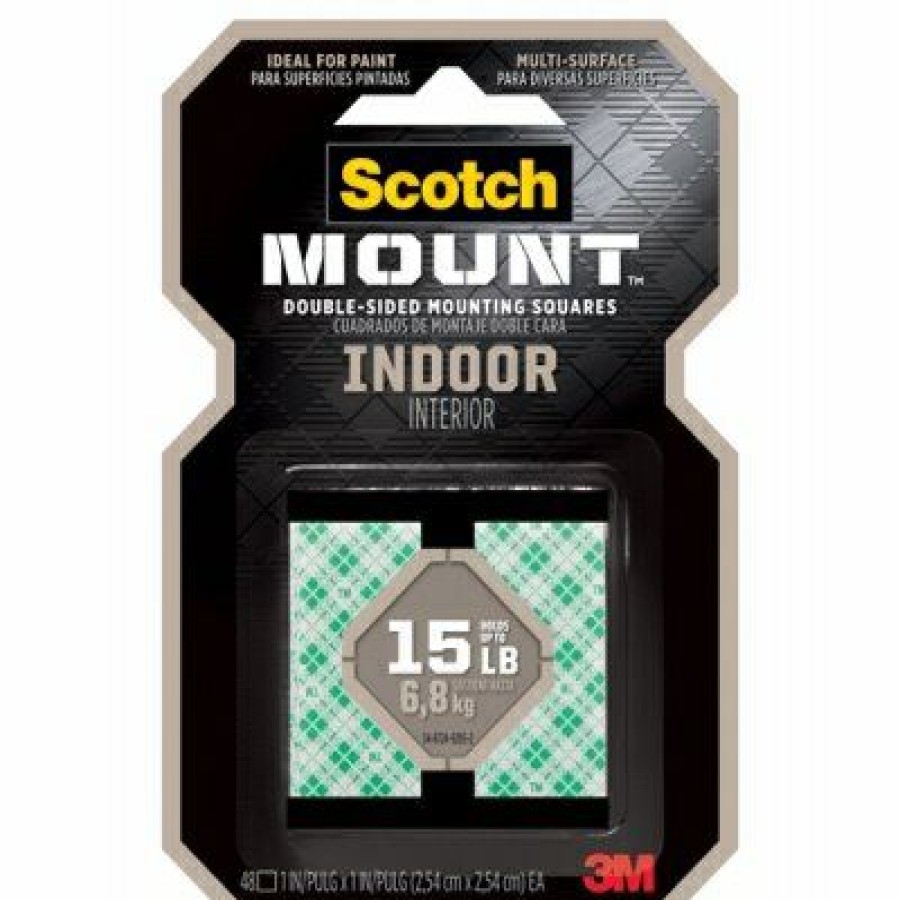 Hardware * | Indoor Mounting Squares, Foam, 48-Ct. Scotch Promotions