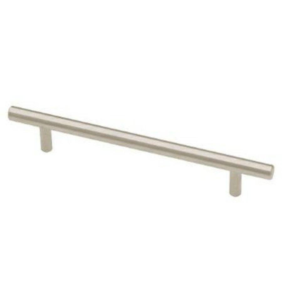 Hardware * | Cabinet Pull, Flat End Bar, Stainless Steel, 6-5/16-In. Liberty Hardware Excellent Quality