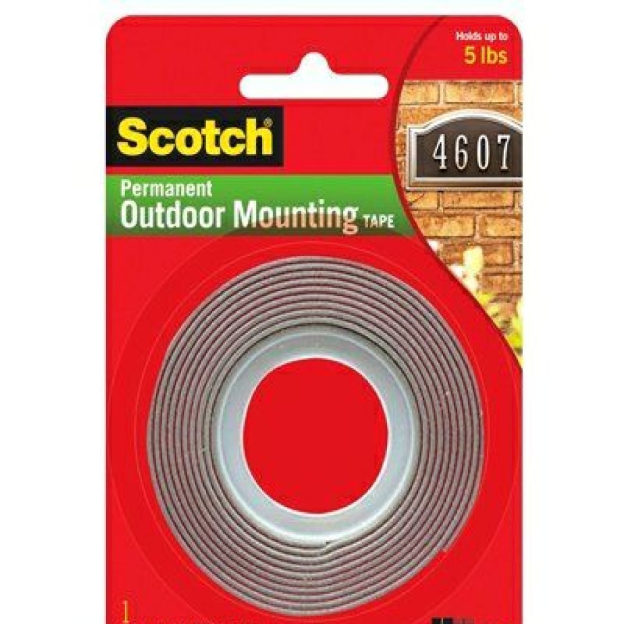 Hardware * | Exterior Mounting Tape, 1 X 60-In. Scotch Hot Selling