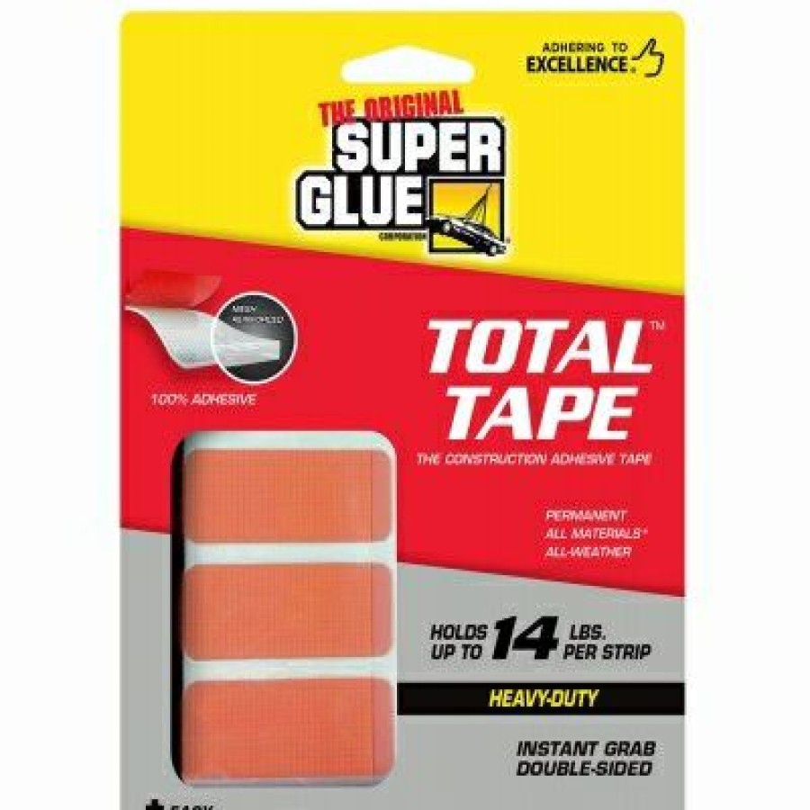 Hardware * | Total Tape, The Construction Adhesive Tape, 1.8 X 68-In. Strips, 10-Pk. The Original Super Glue Top Selling