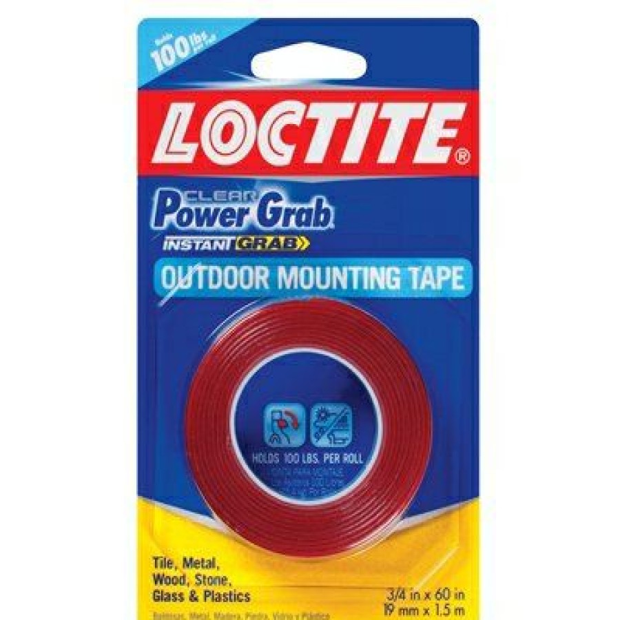 Hardware * | Power Grab Mounting Tape, .75 X 60-In. Roll Loctite Hot Selling