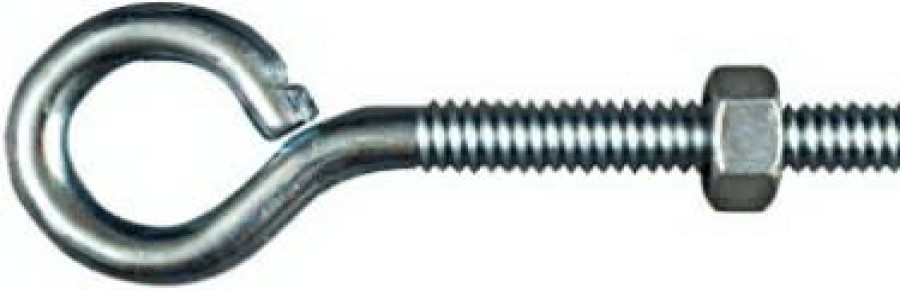 Hardware * | Eye Bolt, Zinc, 1/4 X 2.5-In. National Hardware Exclusive Design