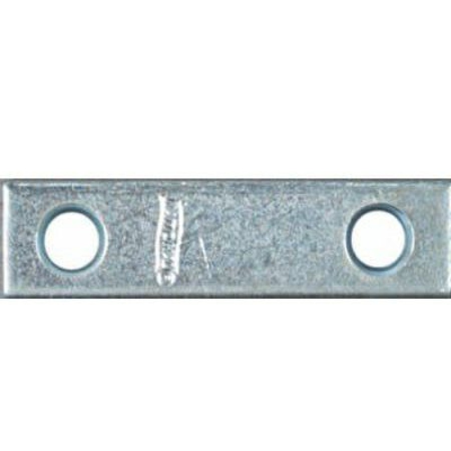 Hardware * | 4-Pk., 2 X .5-In. Zinc Mending Plate National Hardware Special Style