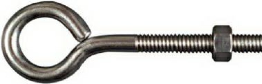 Hardware * | Eye Bolts, Stainless Steel, 5/16 X 4-In. National Hardware On Sale