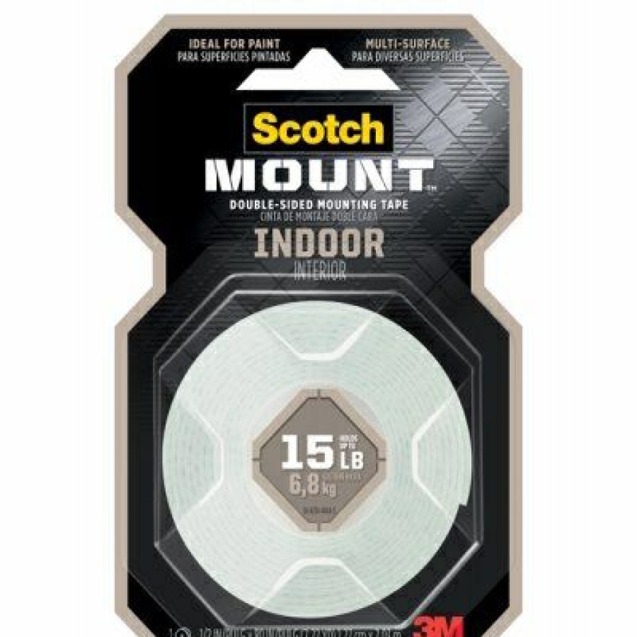 Hardware * | Heavy-Duty Mounting Tape, Double-Sided, 1/2 X 80-In. Scotch Promotions