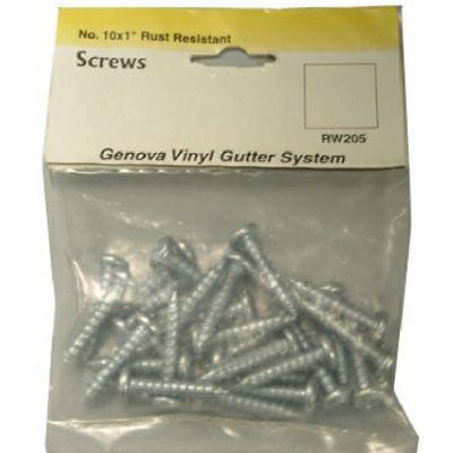 Hardware * | Gutter Rustproof Screws, For Mounting Brackets & Fittings, 25-Pk. Raingo Special Style