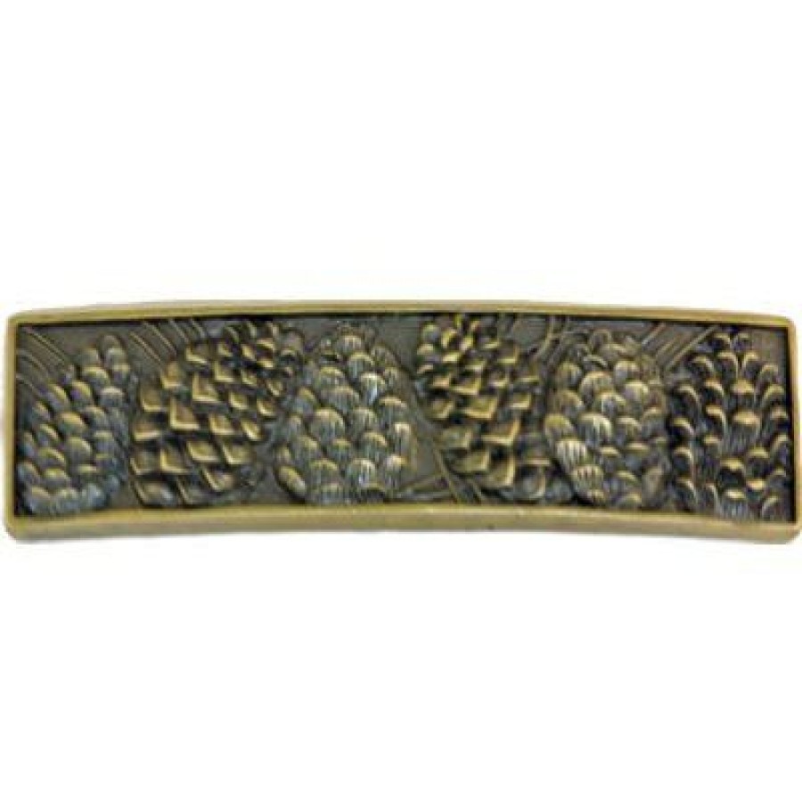 Hardware * | Pinecone Cabinet Pull, Antique Brass Sierra Lifestyles Top Selling