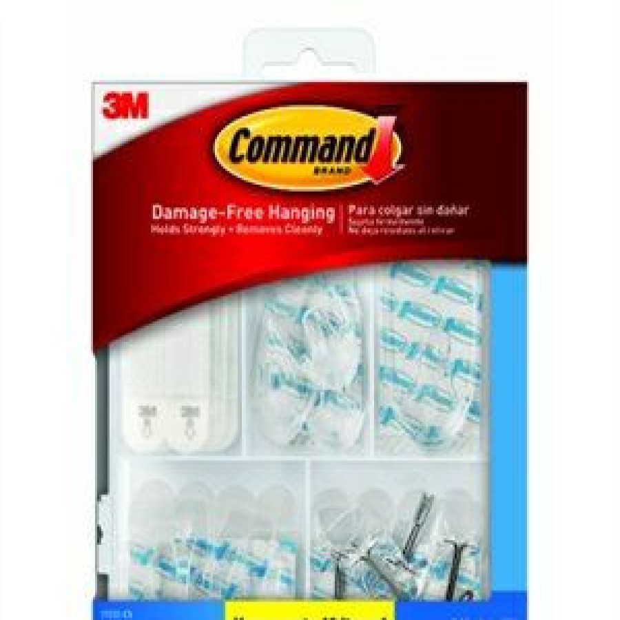 Hardware * | Hanging Hooks, General Purpose, Assorted, Clear, 53-Pk. Command Discount Store