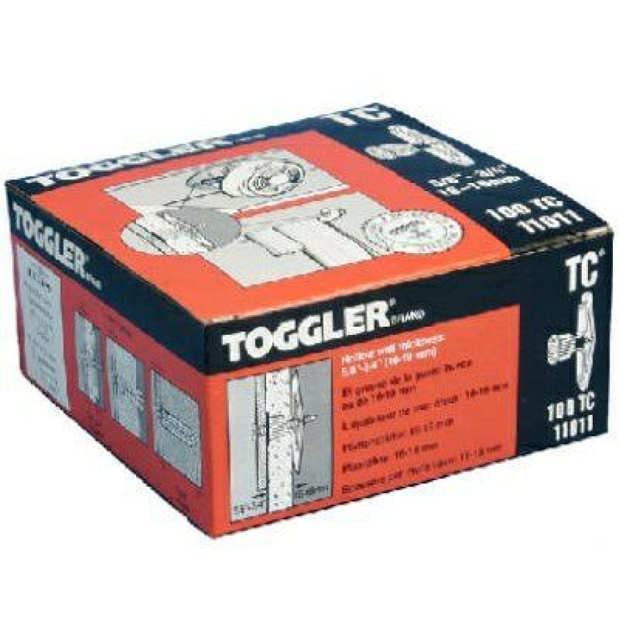 Hardware * | Tc Hollow Wall Anchors, 5/8-3/4-In., 100-Pk. Toggler Trend Model