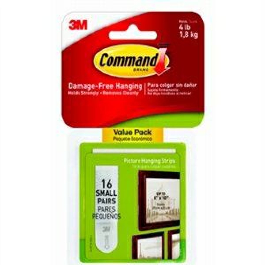 Hardware * | Picture Hanging Strips, White, Small, 12-Ct. Command Top Selling